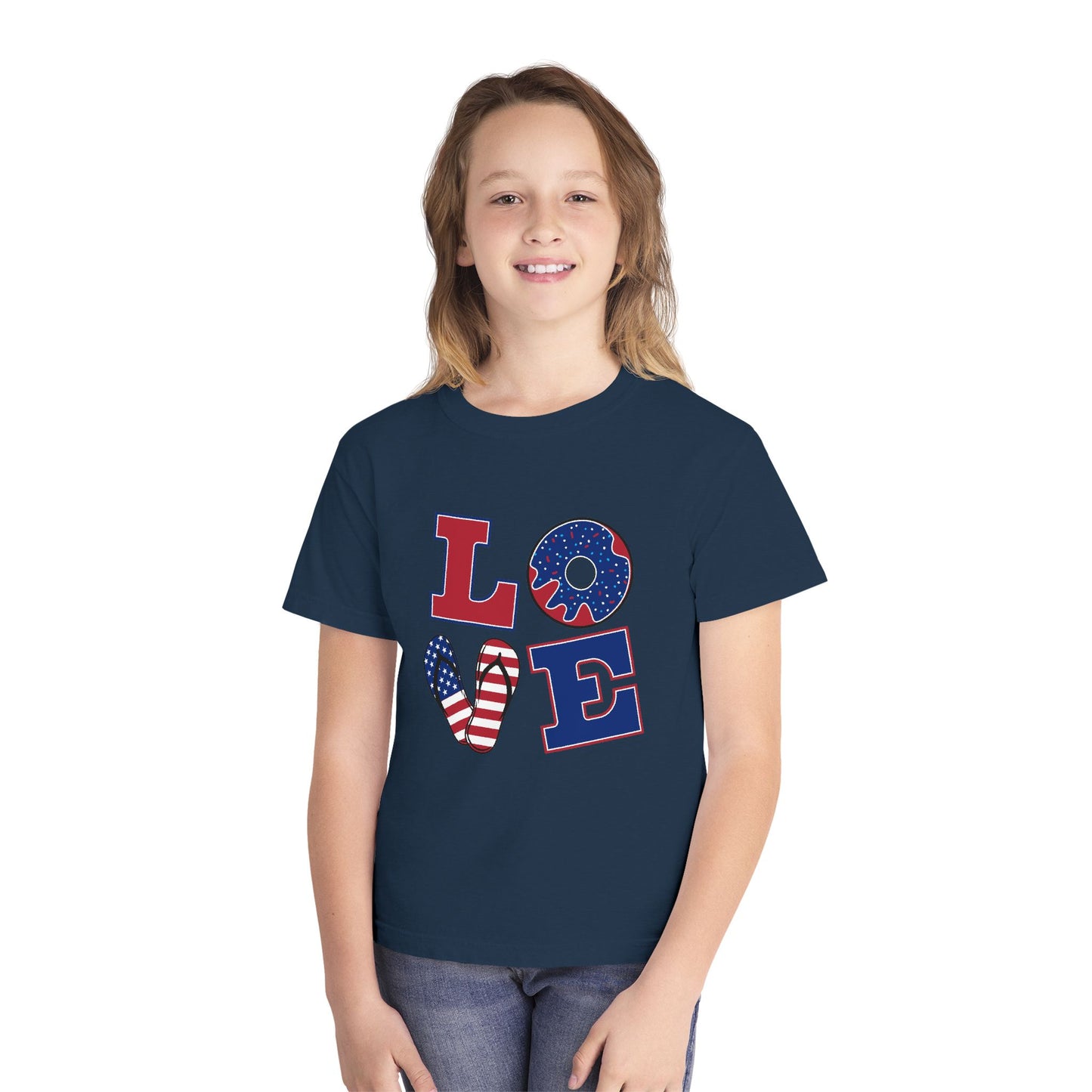 Youth Midweight T-Shirt – Soft Cotton Kids Tee
