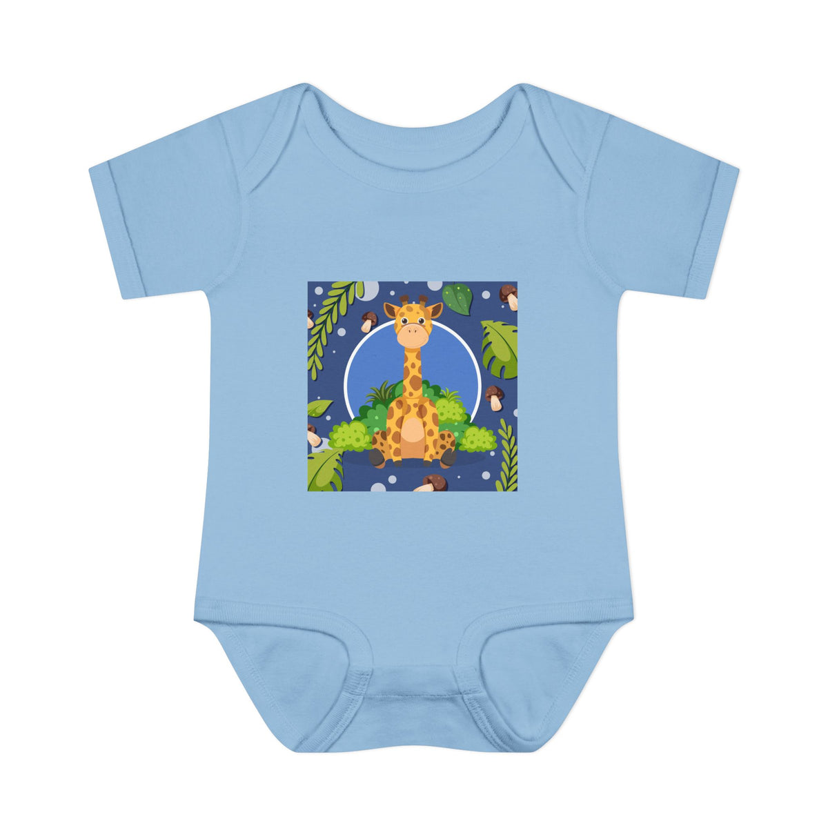 Adorable Giraffe Art Infant Romper