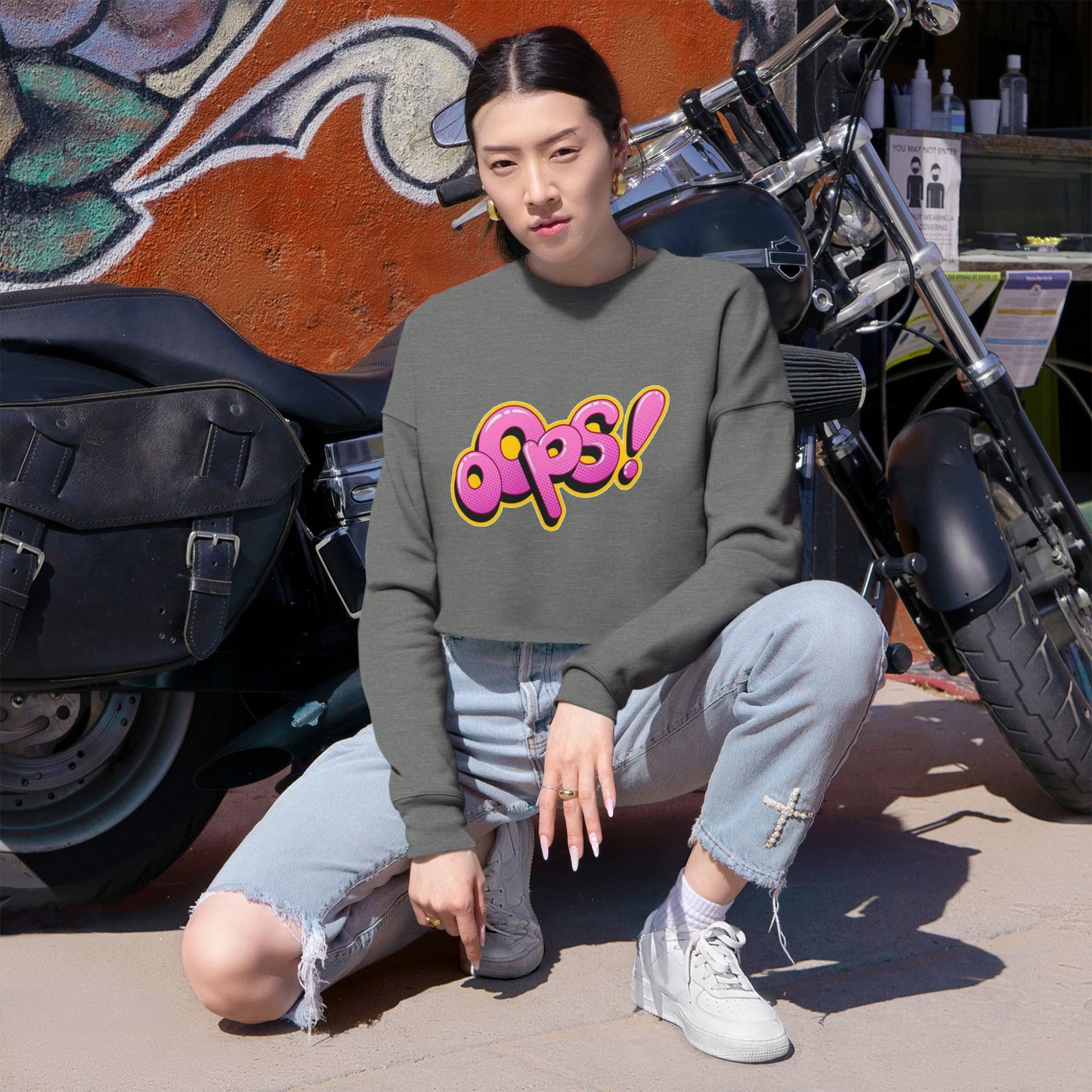 Trendy Streetwear Casual Top for Women