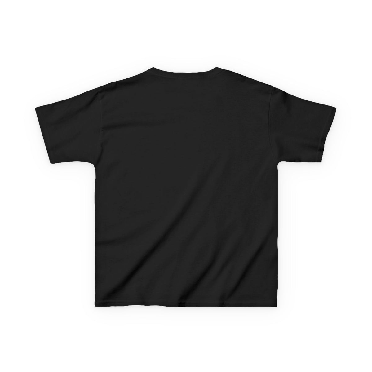 Yellow Kids Heavy Cotton t-shirt with a Cartoon Character