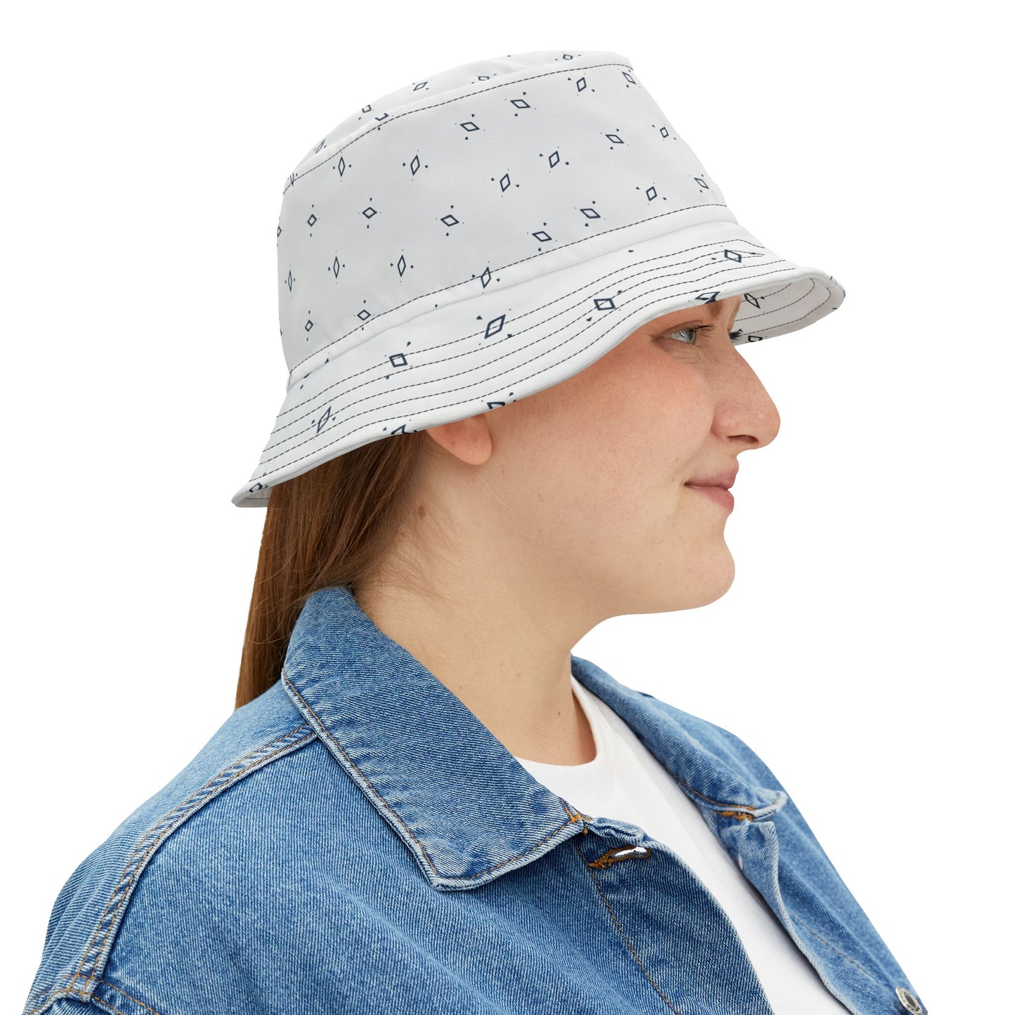 Modern Unisex Sun Protection Bucket Hat – Grey