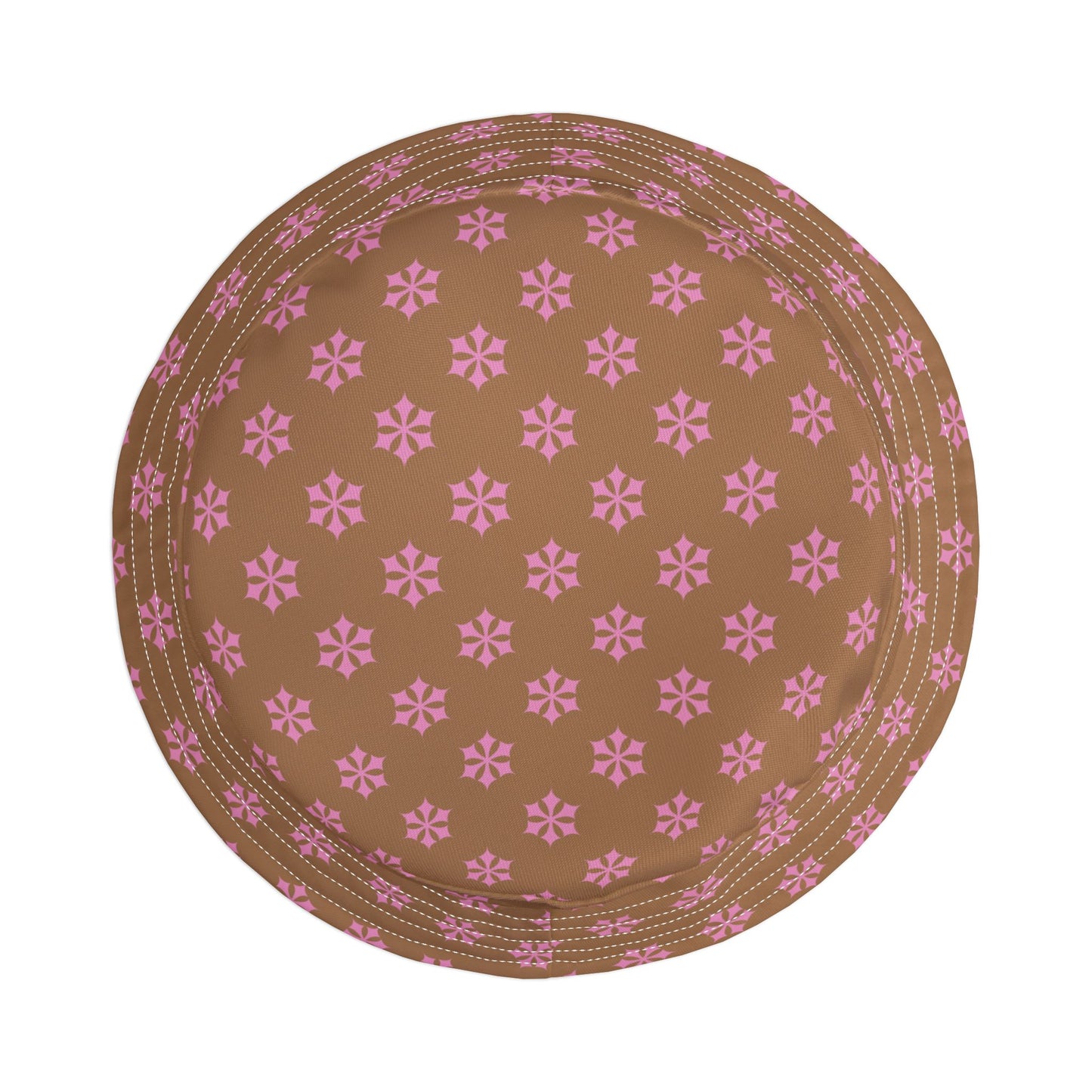 Vintage-Inspired Floral Bucket Hat – Lightweight Cotton