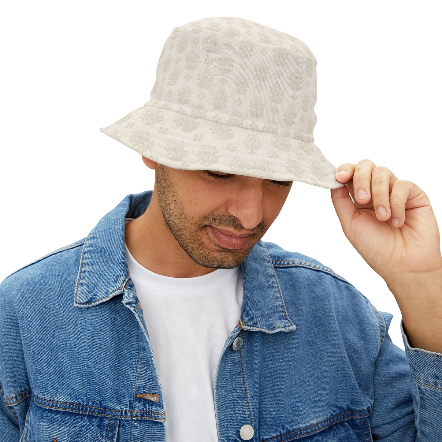 Classic Soft Cotton Bucket Hat for Women  Everyday Casual Printed Bucket Hat