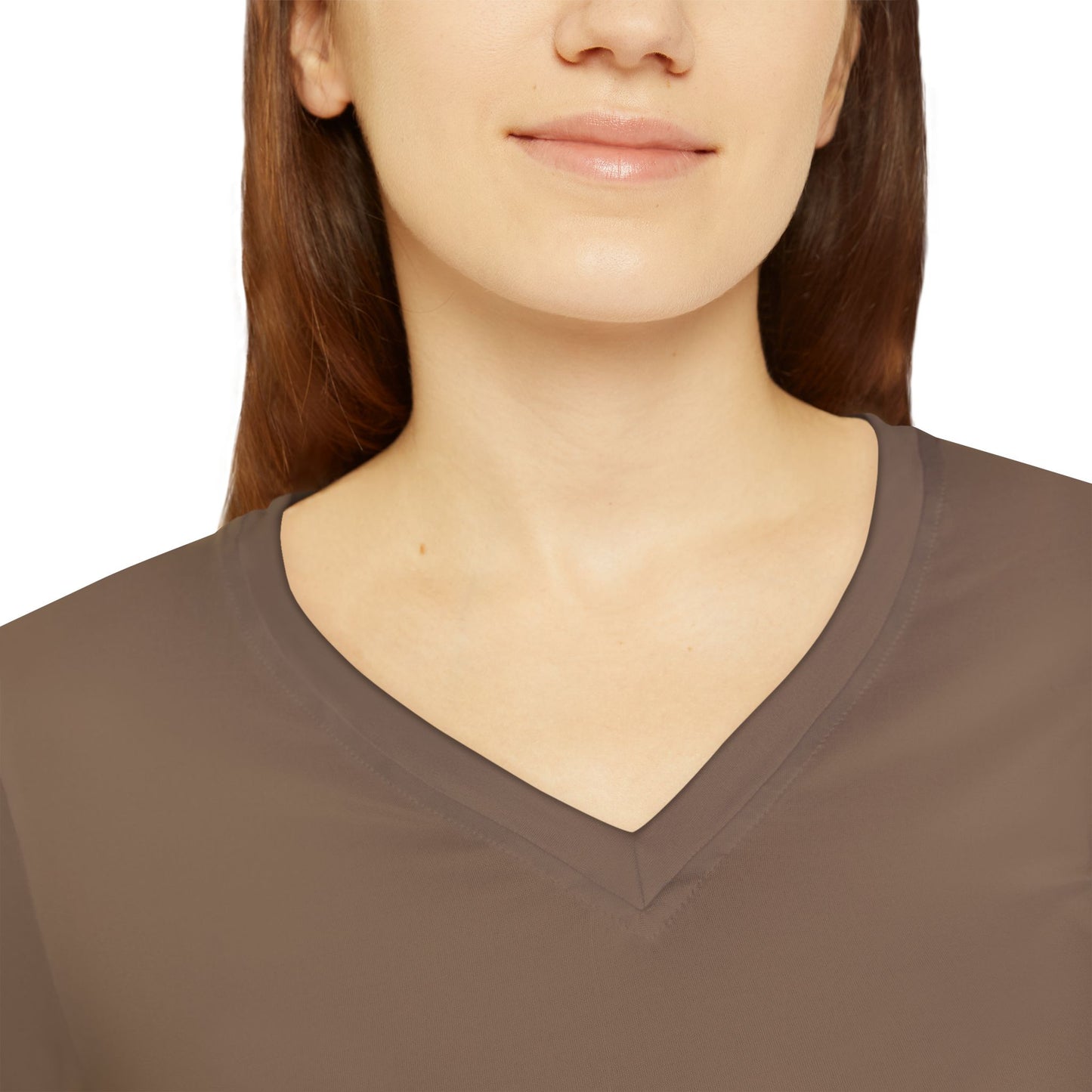 Chic Women's Long Sleeve V-neck Casual Shirt