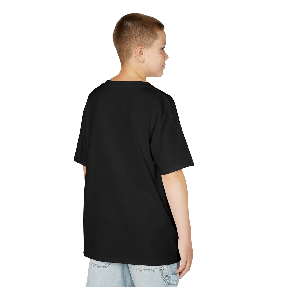 Sleeping Sheep Print Kids Heavy Cotton T-Shirt
