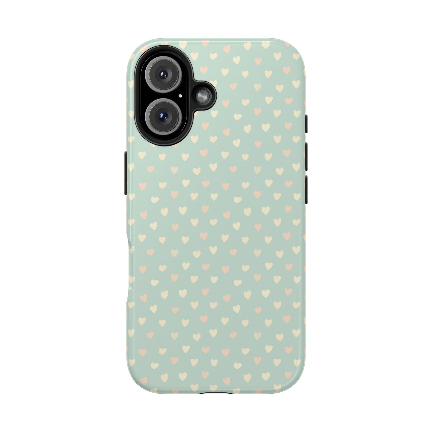Phone Case With Heart Pattern