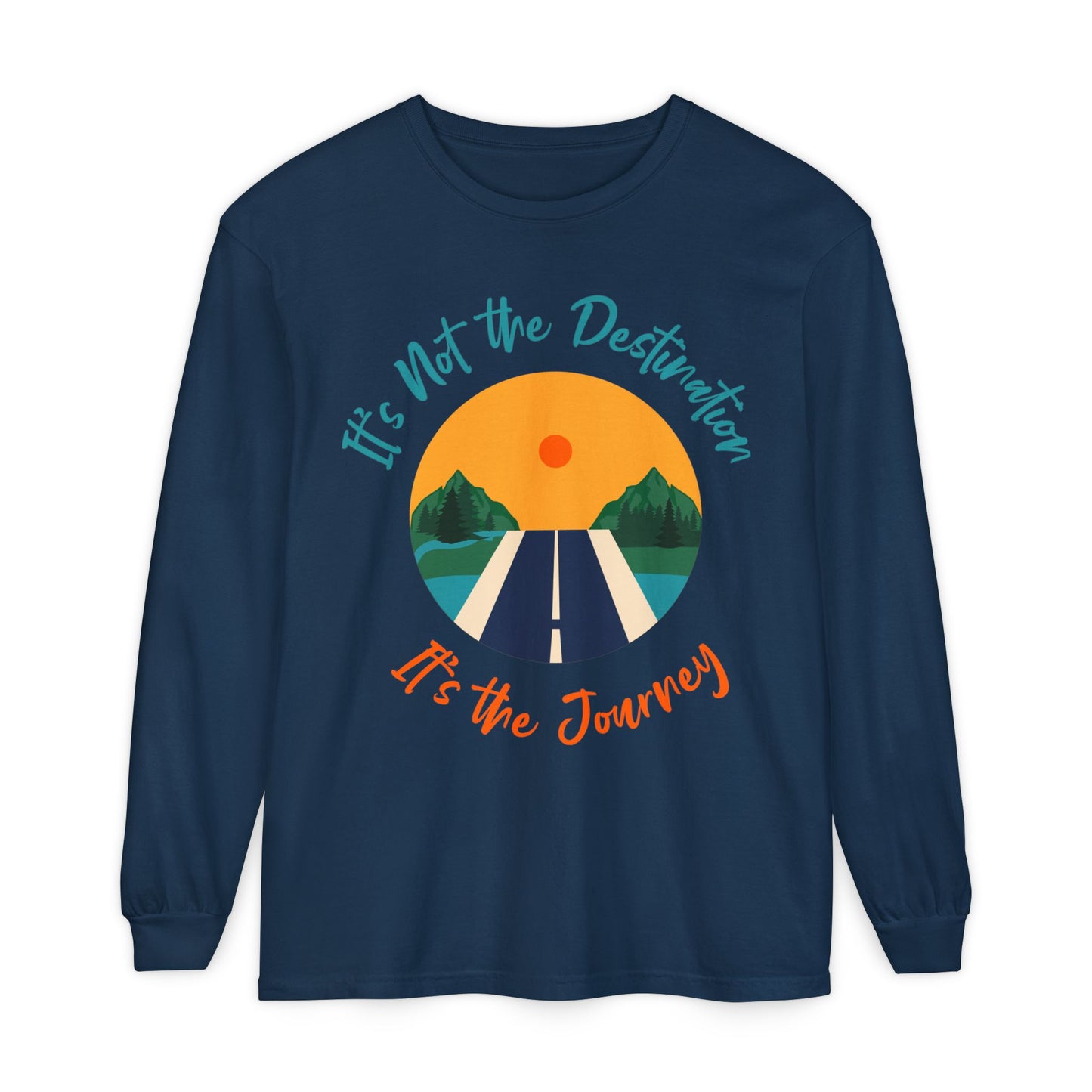 Unisex Garment-dyed Long Sleeve T-Shirt