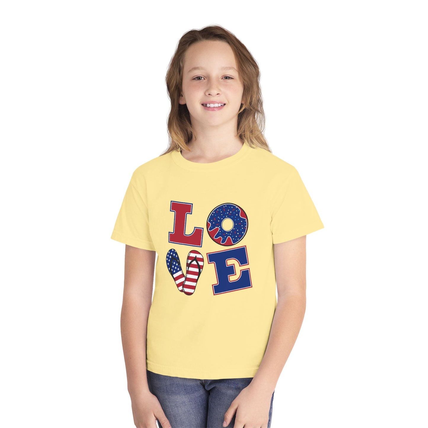 Youth Midweight T-Shirt – Soft Cotton Kids Tee