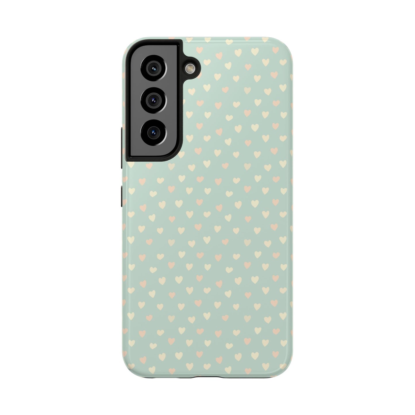 Phone Case With Heart Pattern
