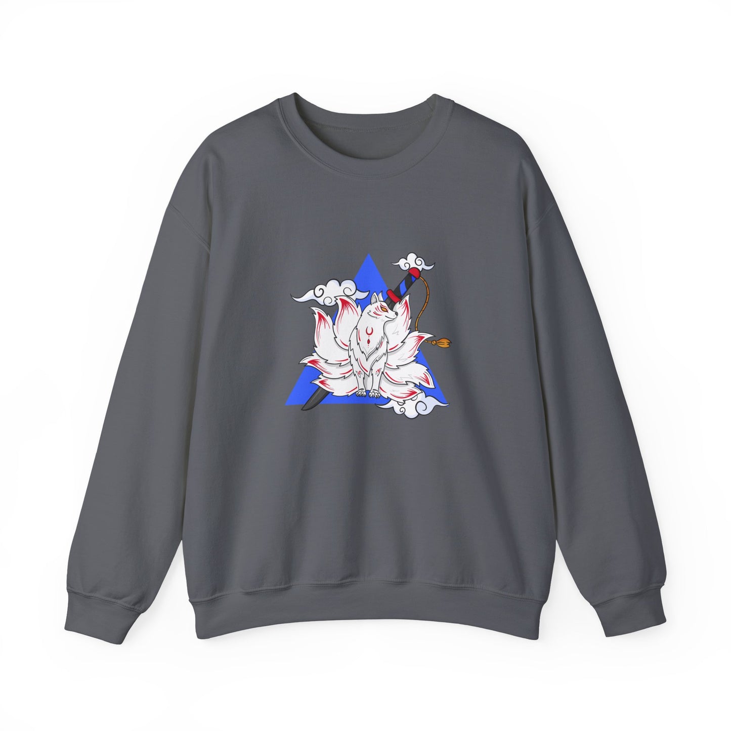 Anime Fox Spirit Unisex Crewneck Sweatshirt