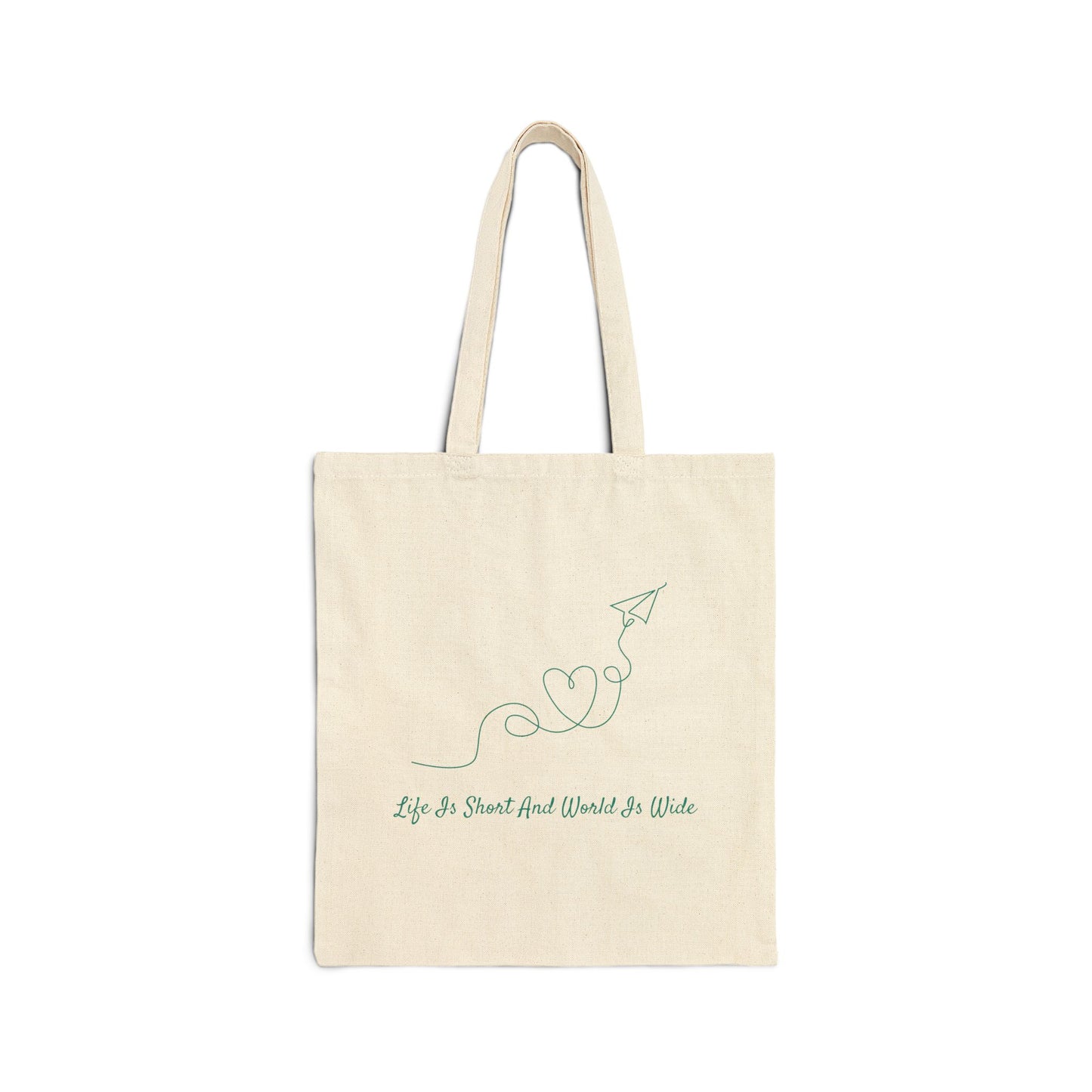 Travel Lover Canvas Tote Bag