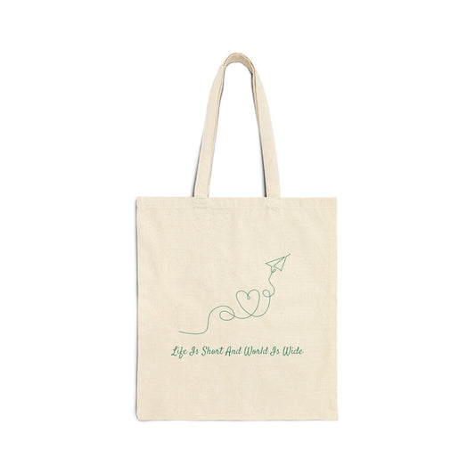 Travel Lover Canvas Tote Bag