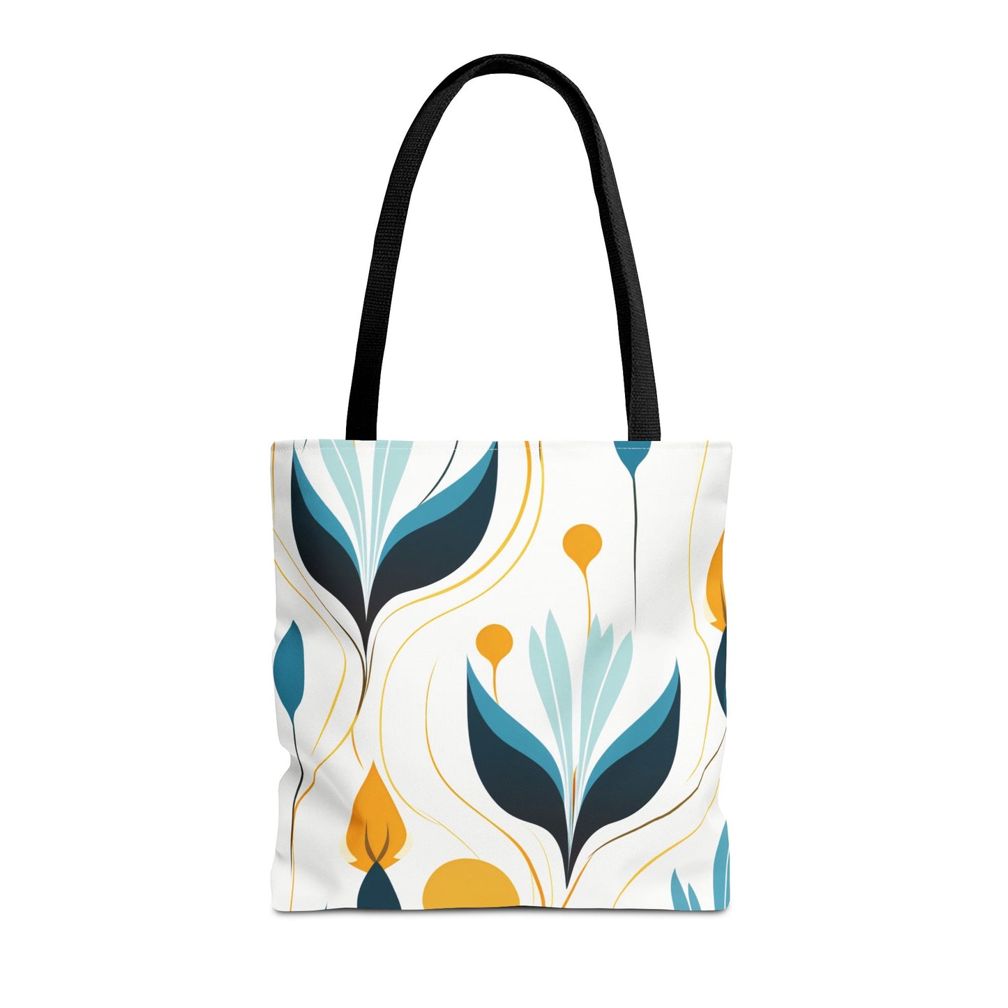Contemporary Botanical Design Tote Bag