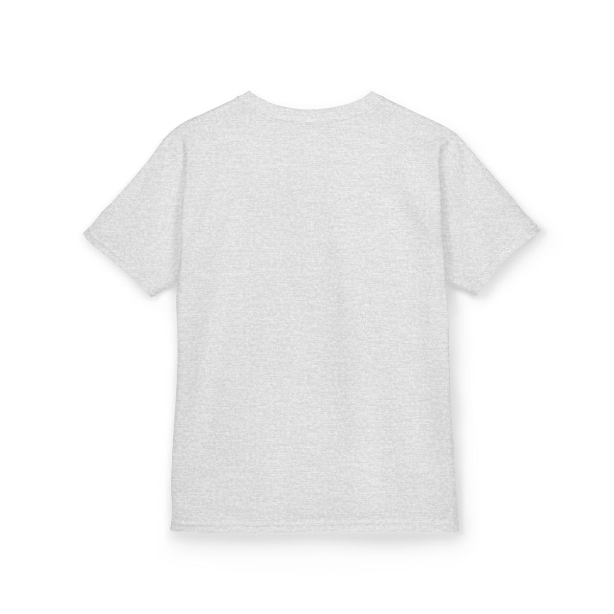 Kids Heavy Cotton Teal T-Shirt with a Graphic Design