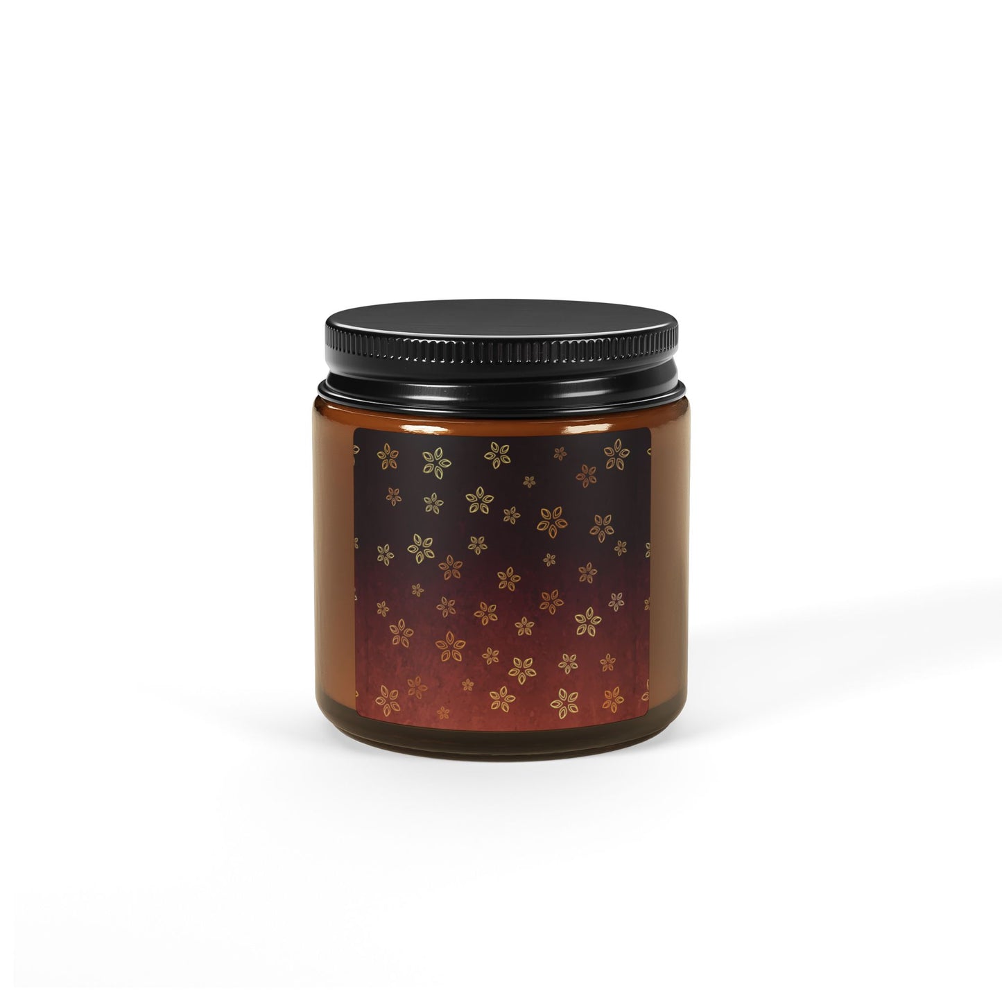 Scented Soy Candle (Multi-Size, Amber Jar)