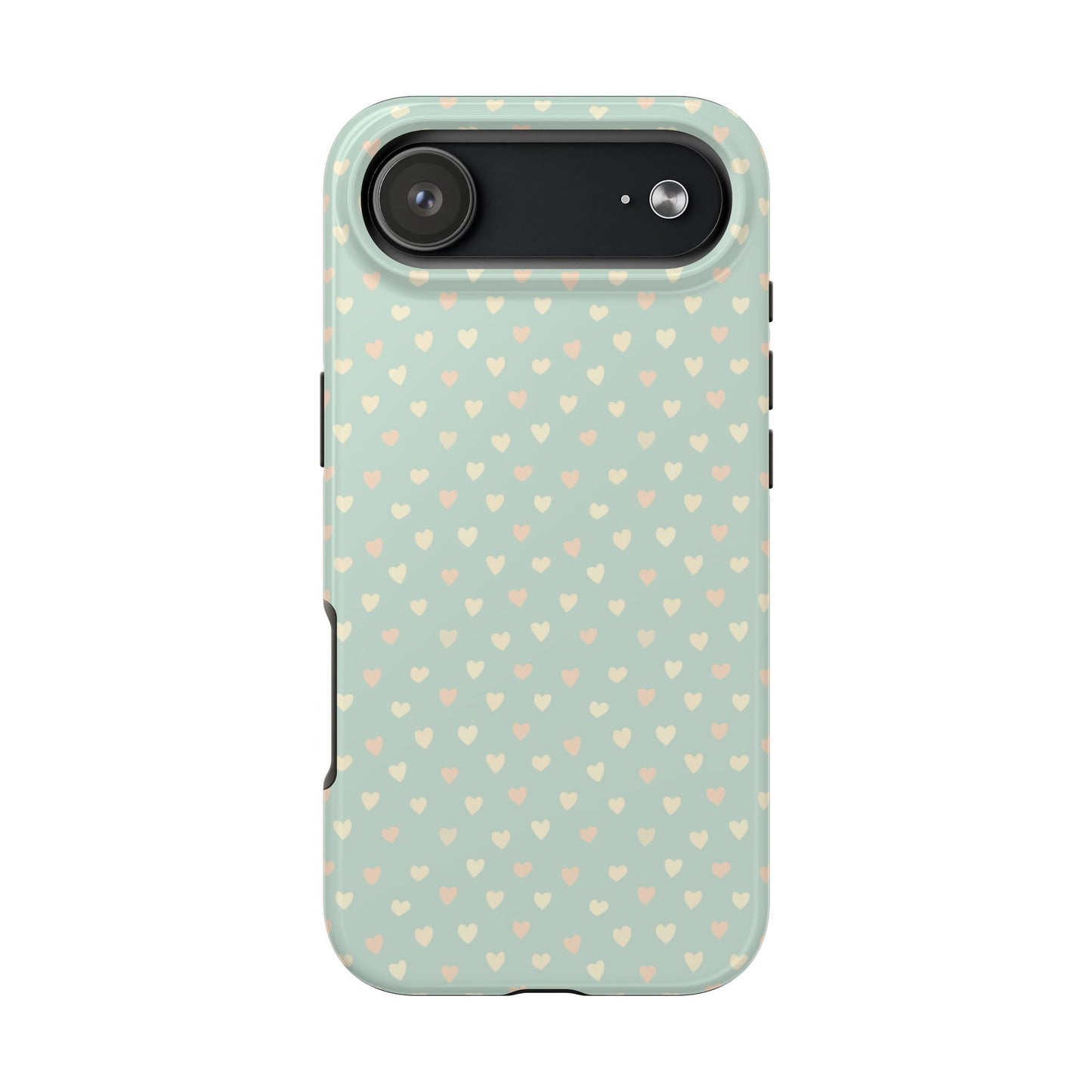 Phone Case With Heart Pattern