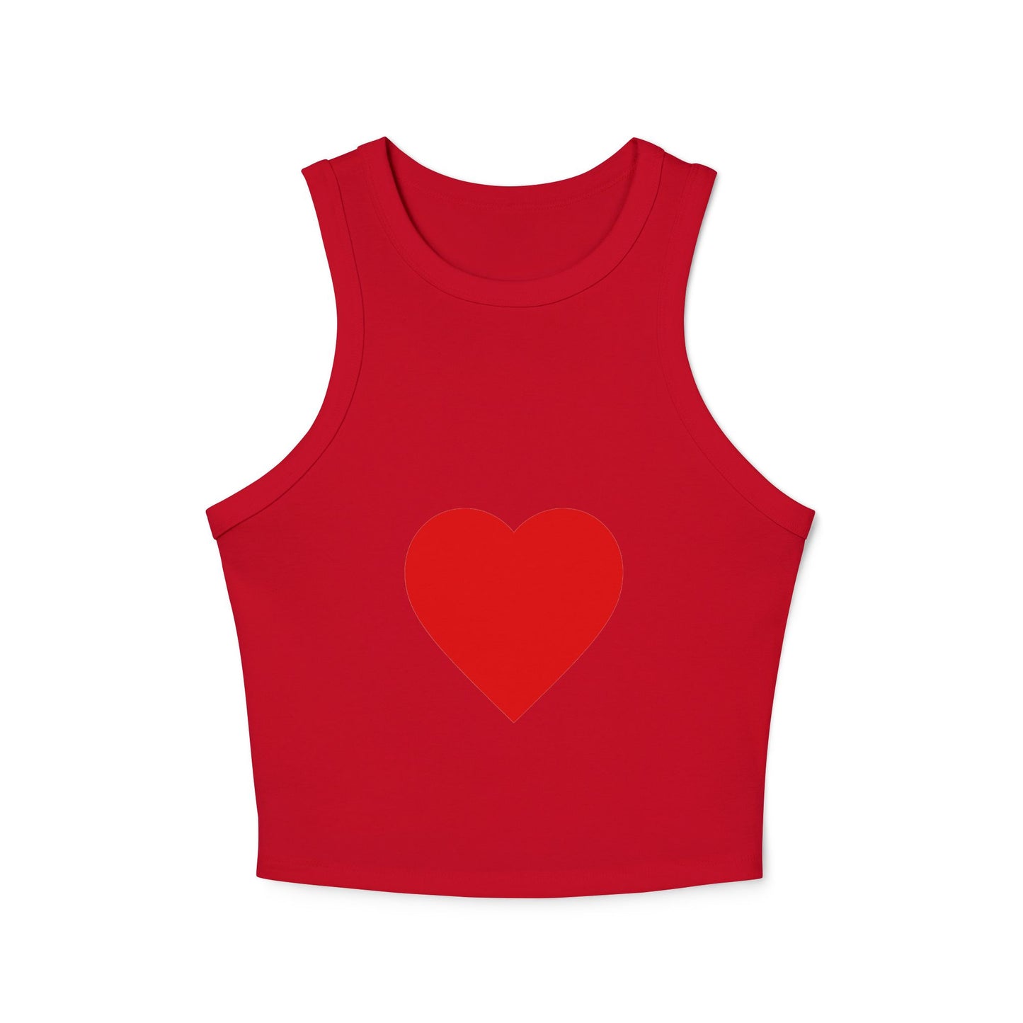 Chic Women's Racer Tank Top, Summer Fashion, Crop Top, Sportswear, Trendy Activewear, Versatile Layering Piece