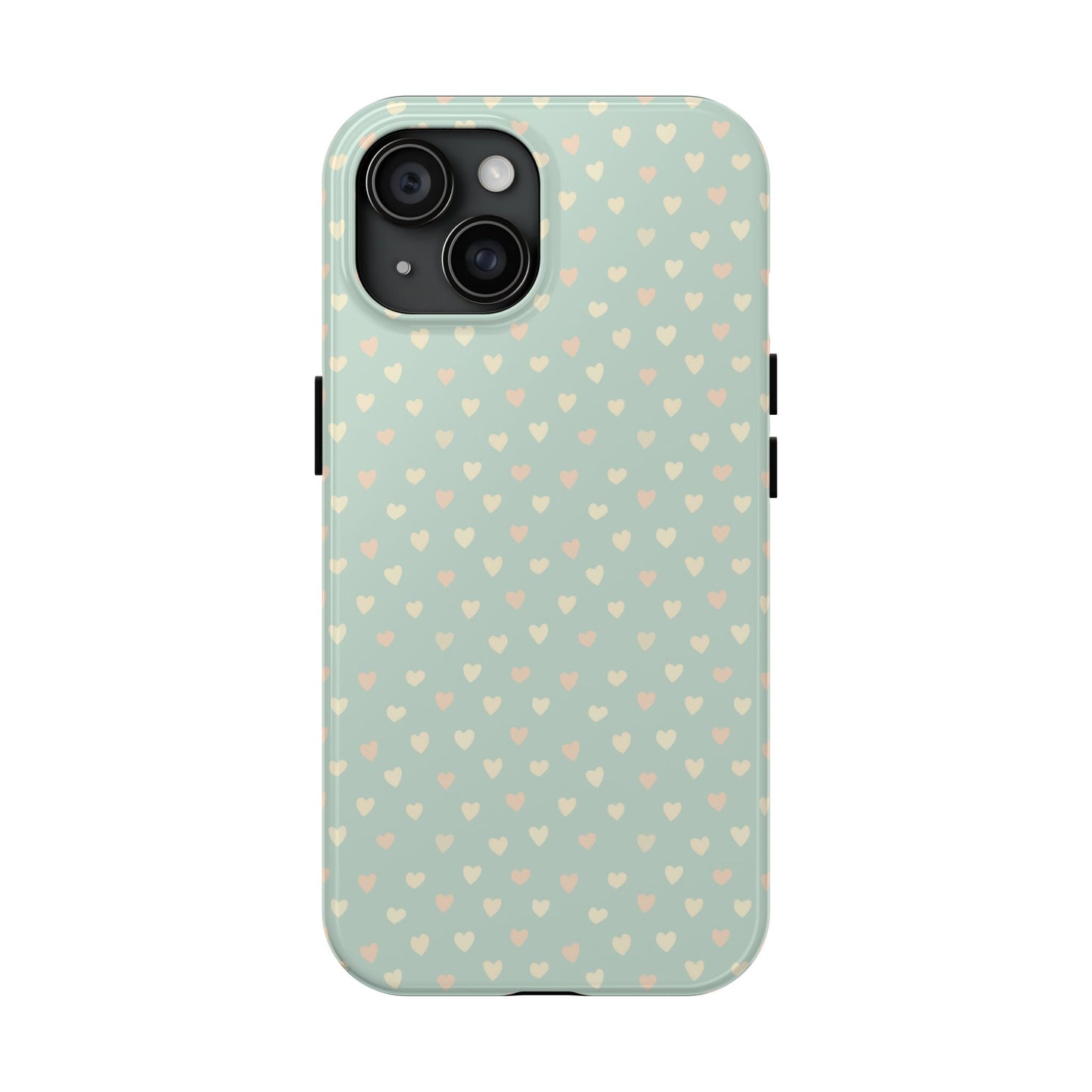 Phone Case With Heart Pattern