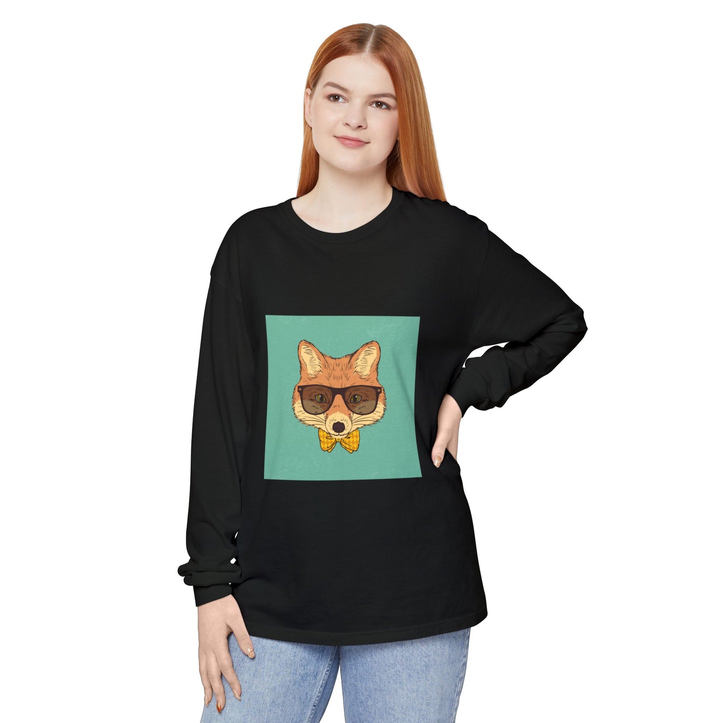 Unisex Garment-dyed Long Sleeve T-Shirt