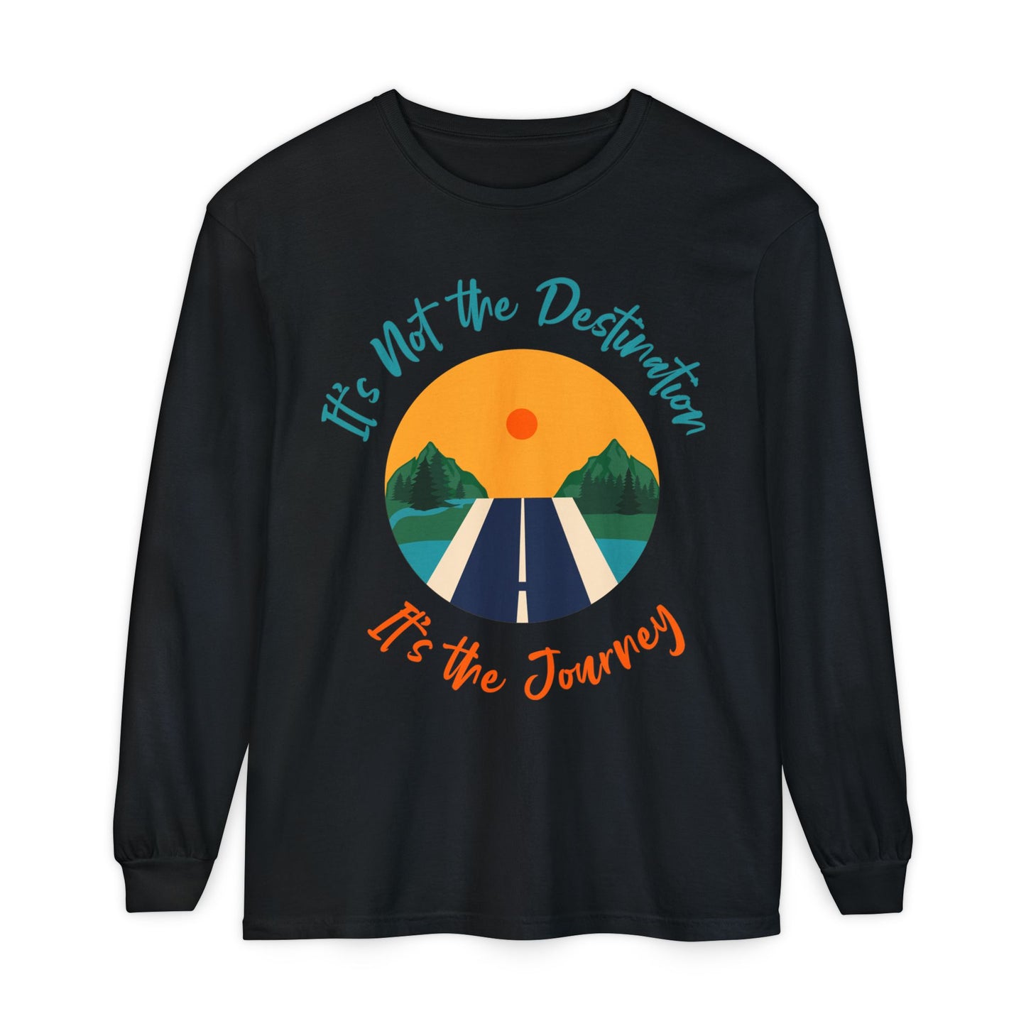 Unisex Garment-dyed Long Sleeve T-Shirt