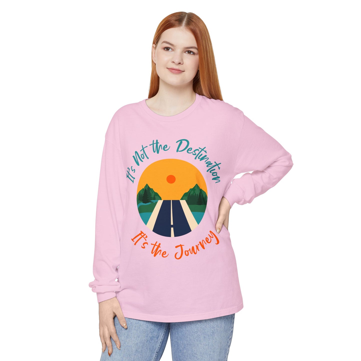 Unisex Garment-dyed Long Sleeve T-Shirt