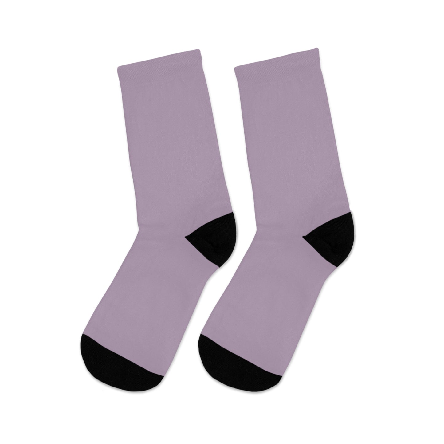 Purple Recycled Poly Socks