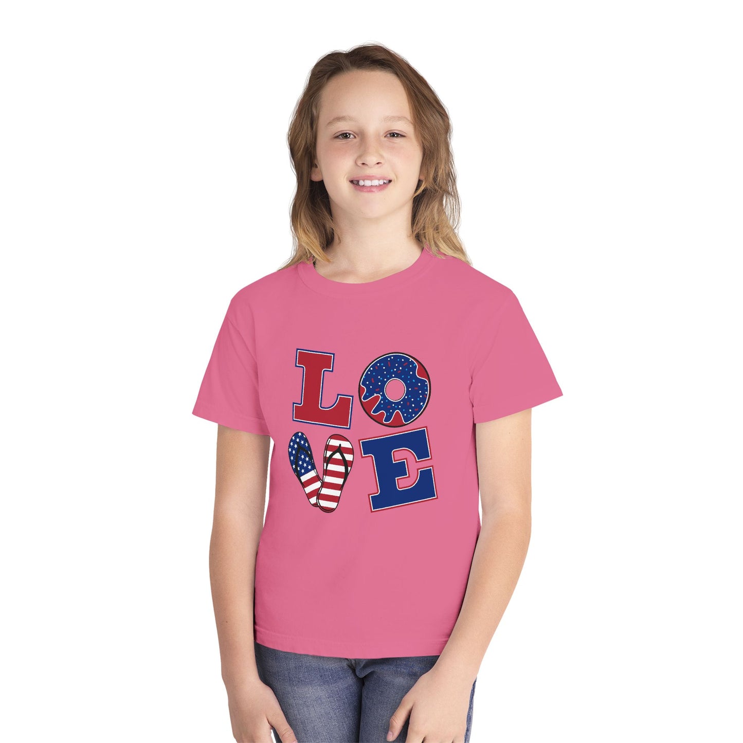 Youth Midweight T-Shirt – Soft Cotton Kids Tee