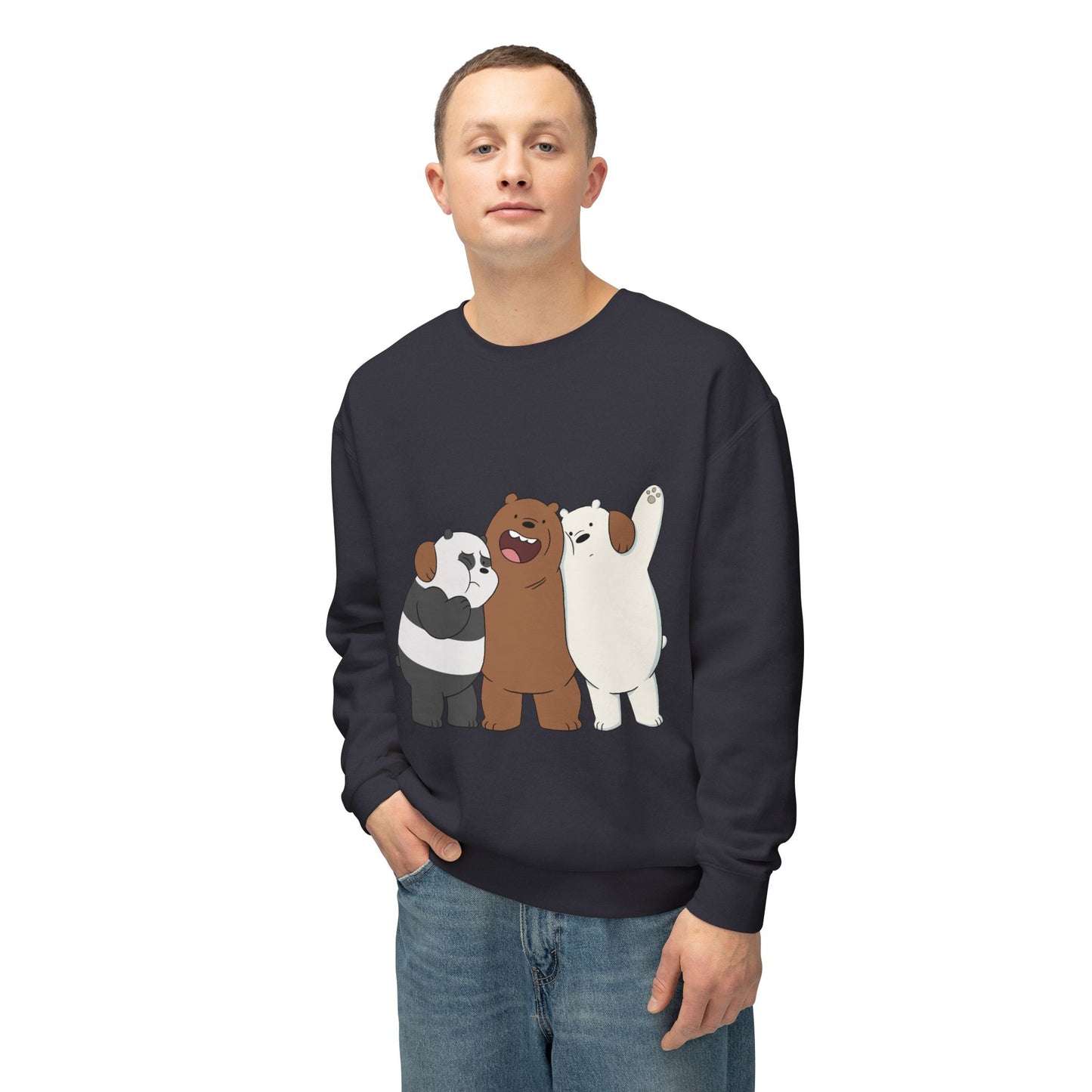 Unisex Lightweight Crewneck Sweatshirt