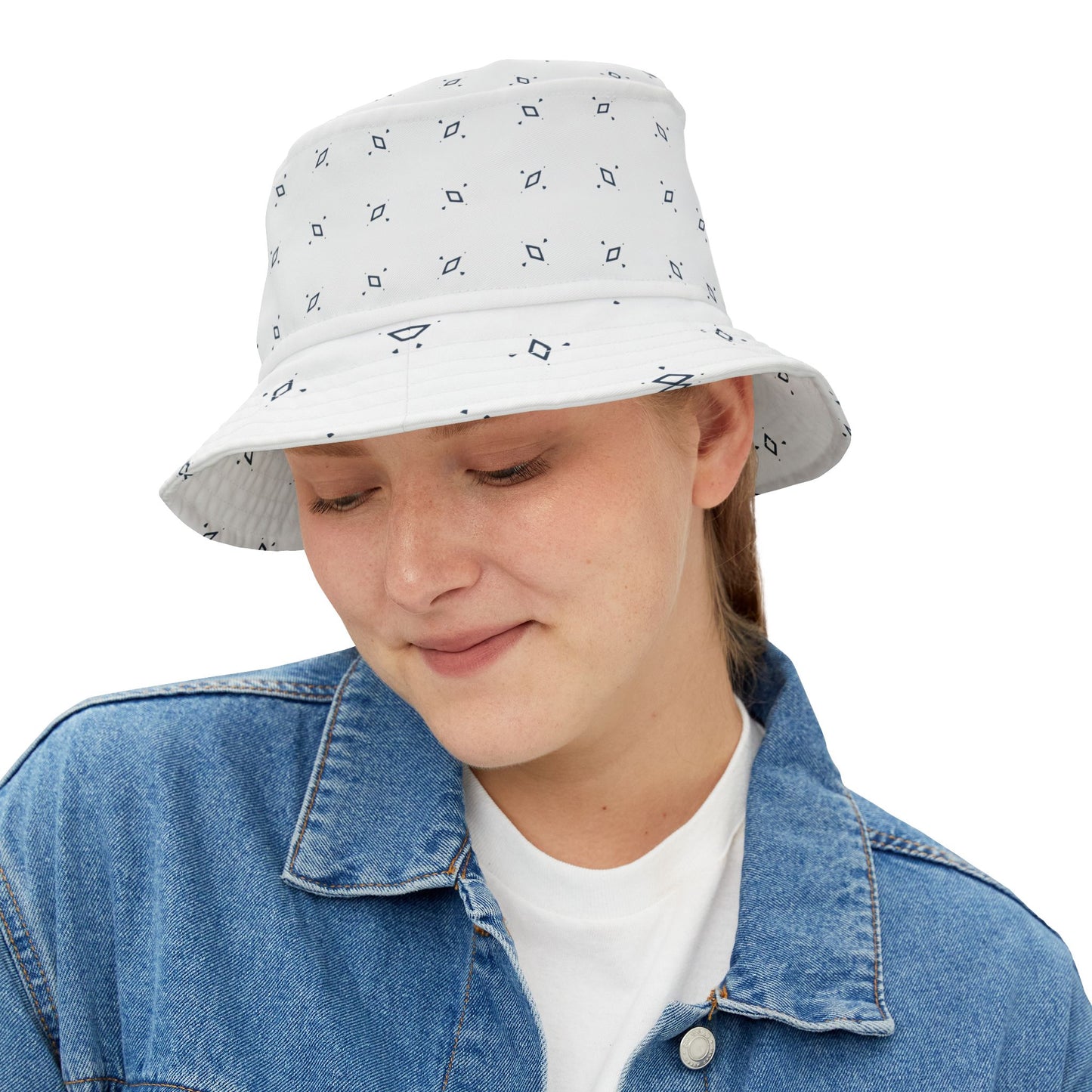 Modern Unisex Sun Protection Bucket Hat – Grey