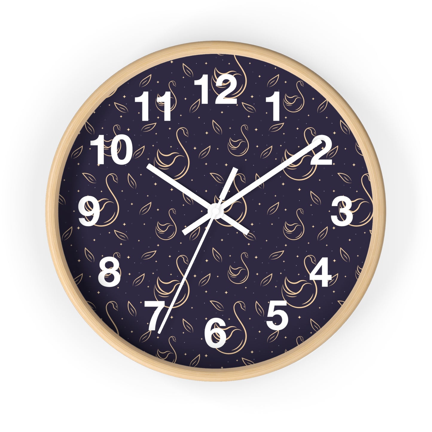 Wall clock with Decorative Design