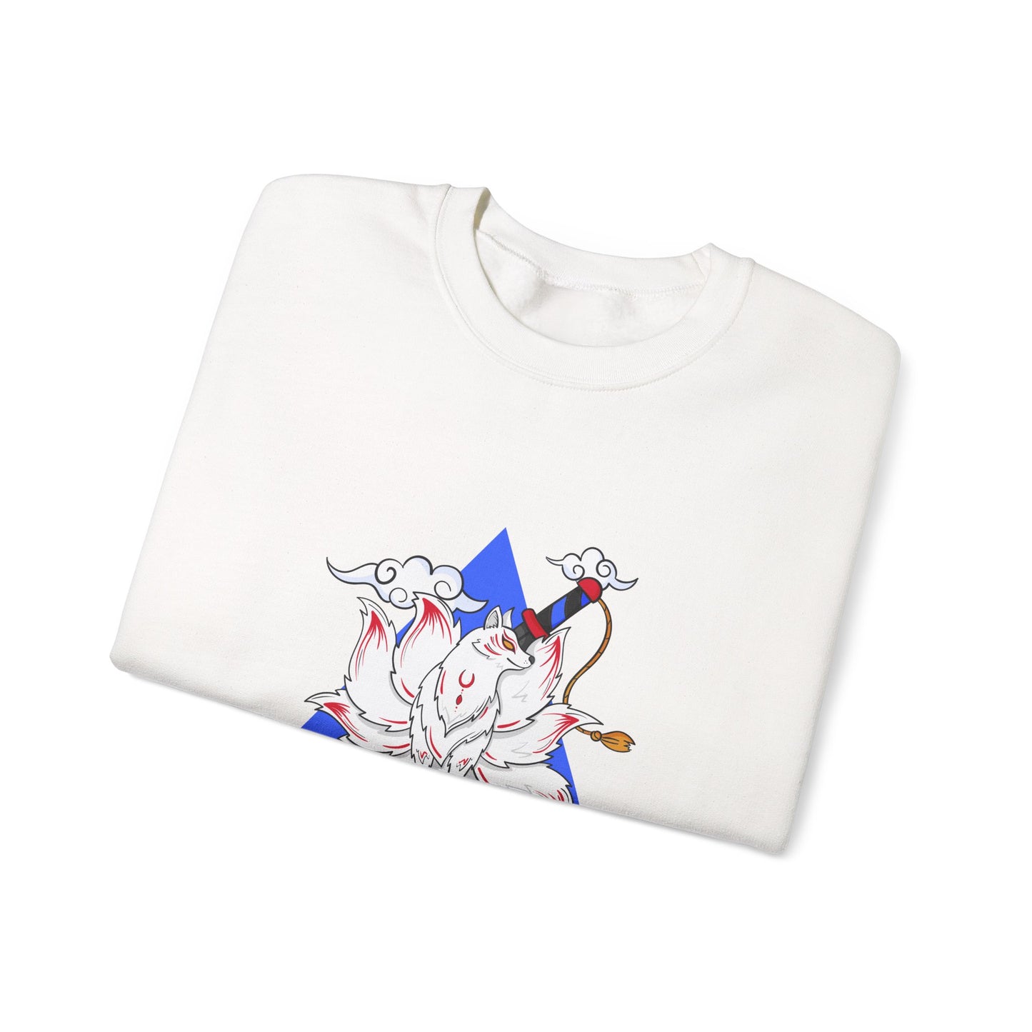 Anime Fox Spirit Unisex Crewneck Sweatshirt