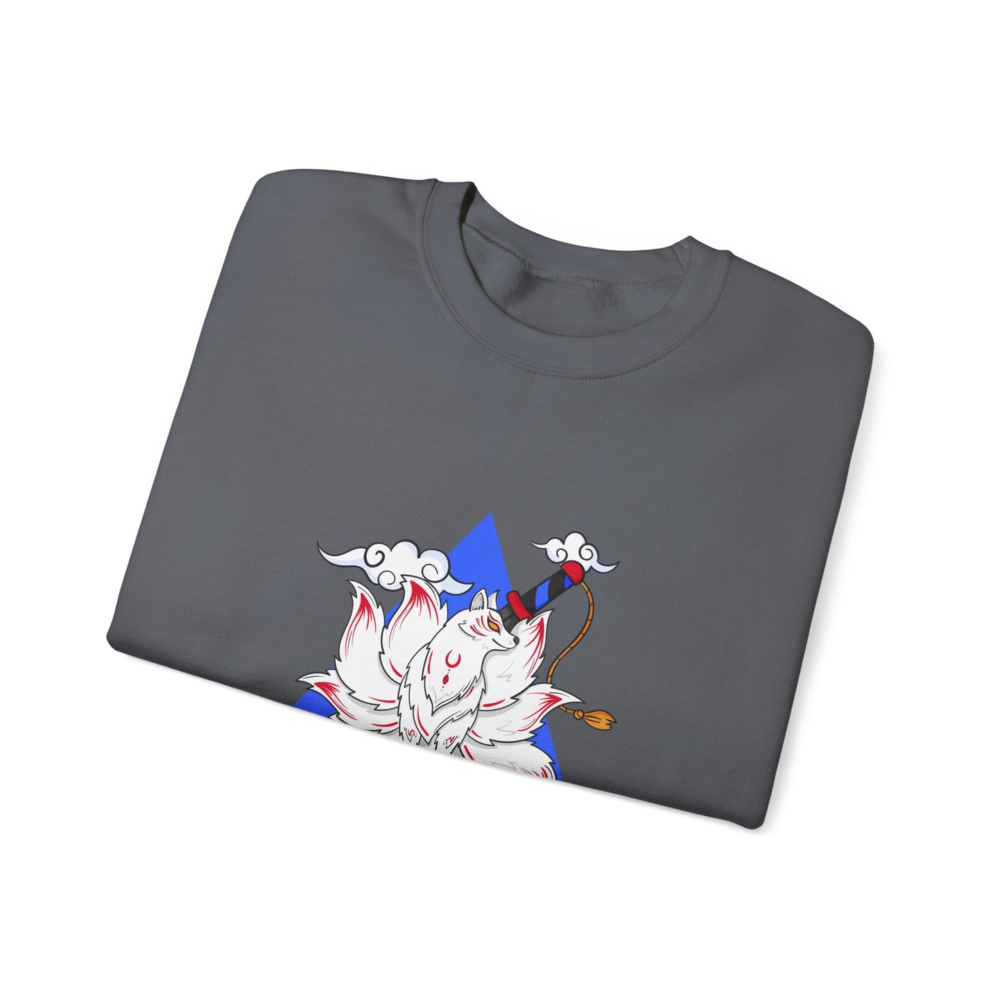 Anime Fox Spirit Unisex Crewneck Sweatshirt