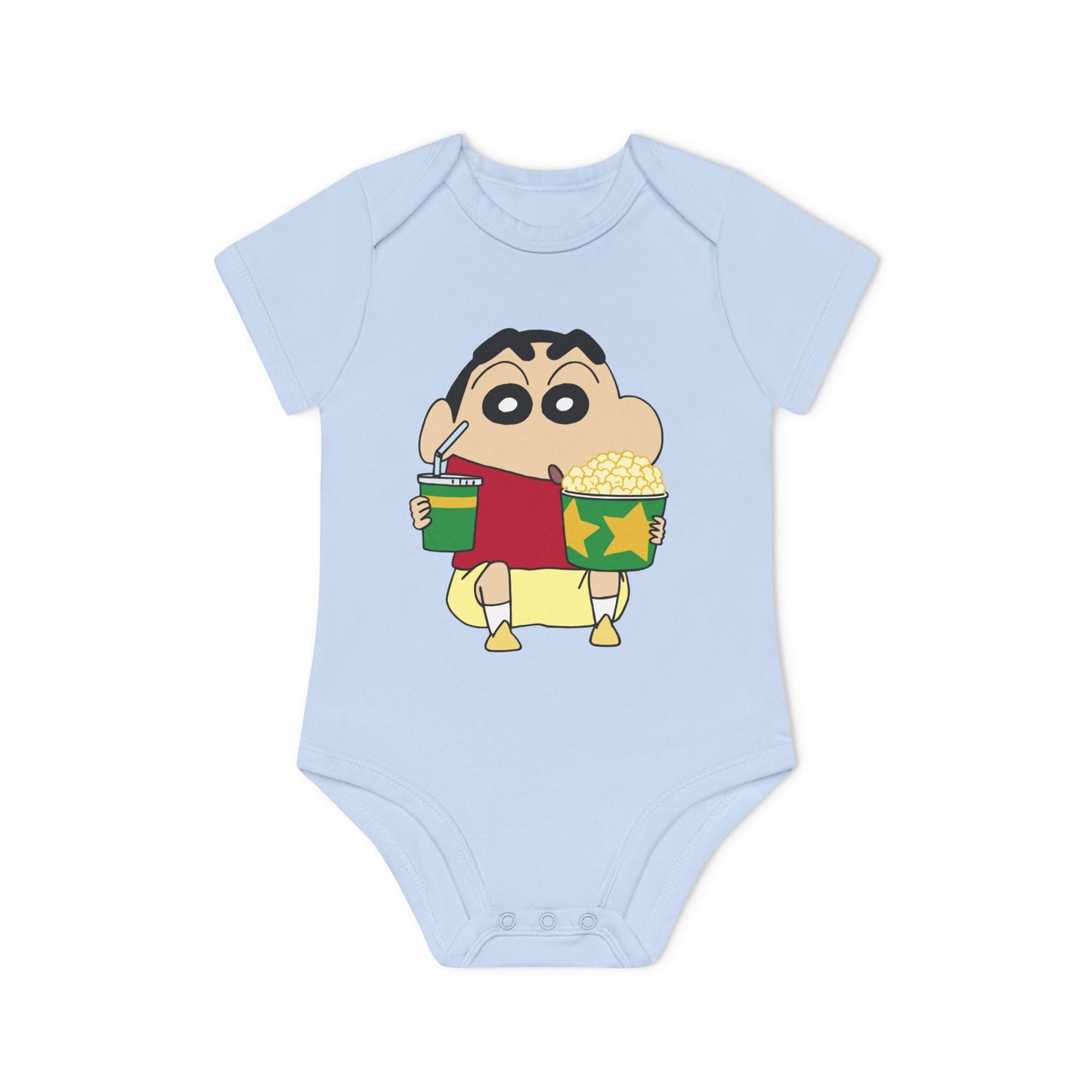 Baby Red Onesie Cartoon Character