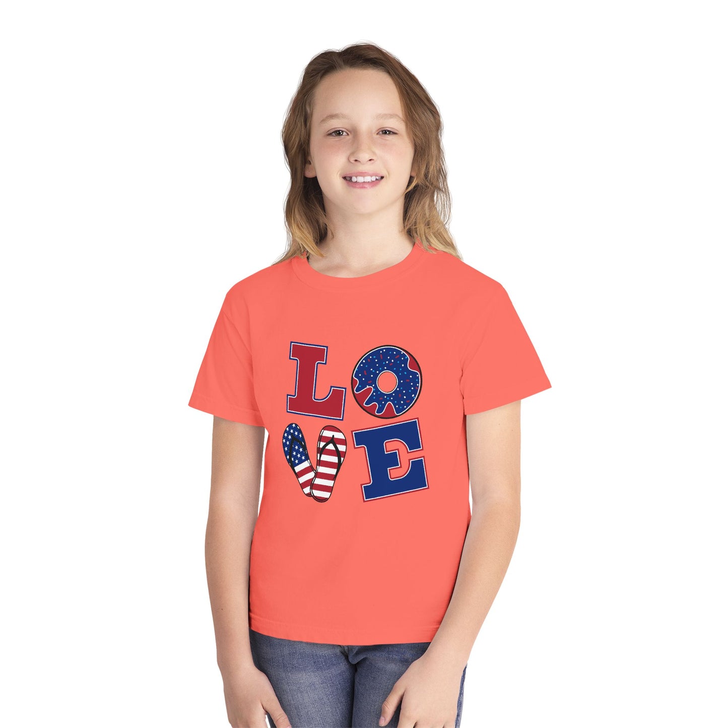Youth Midweight T-Shirt – Soft Cotton Kids Tee