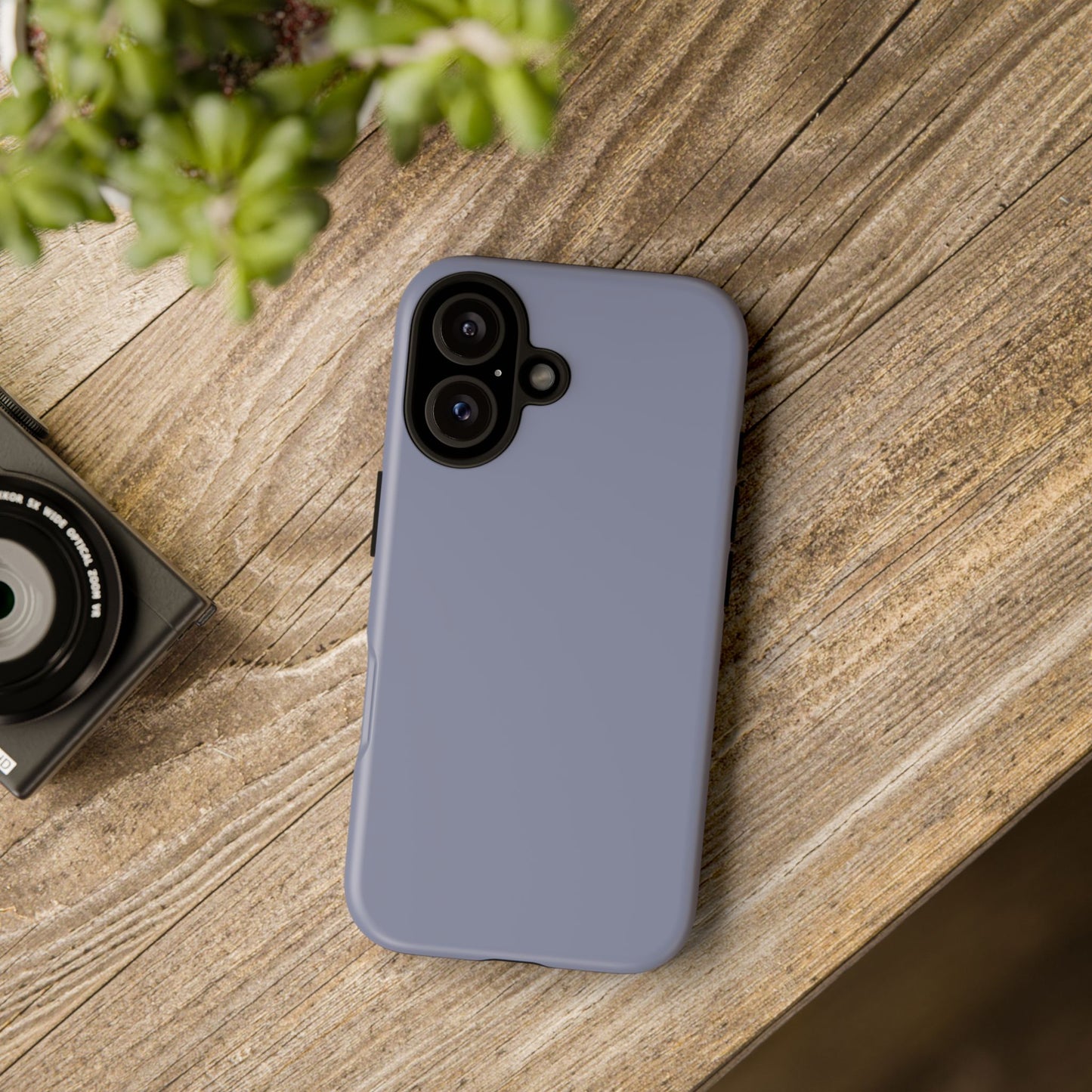 Blue phone case