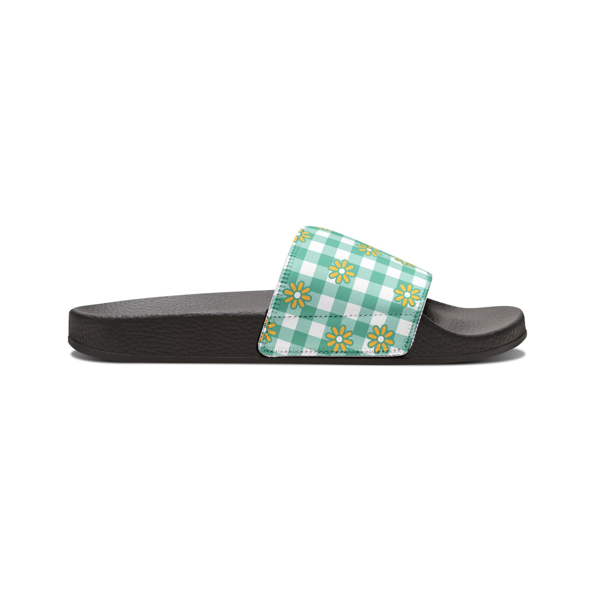 Floral Daisy Women's Removable-Strap Sandals – Comfortable Summer Slides