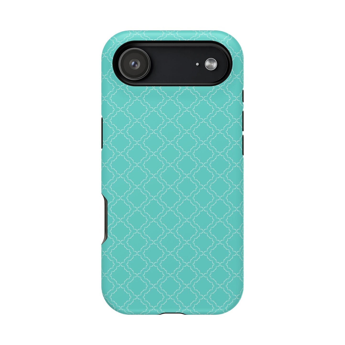 Green Phone Case Geometric Pattern