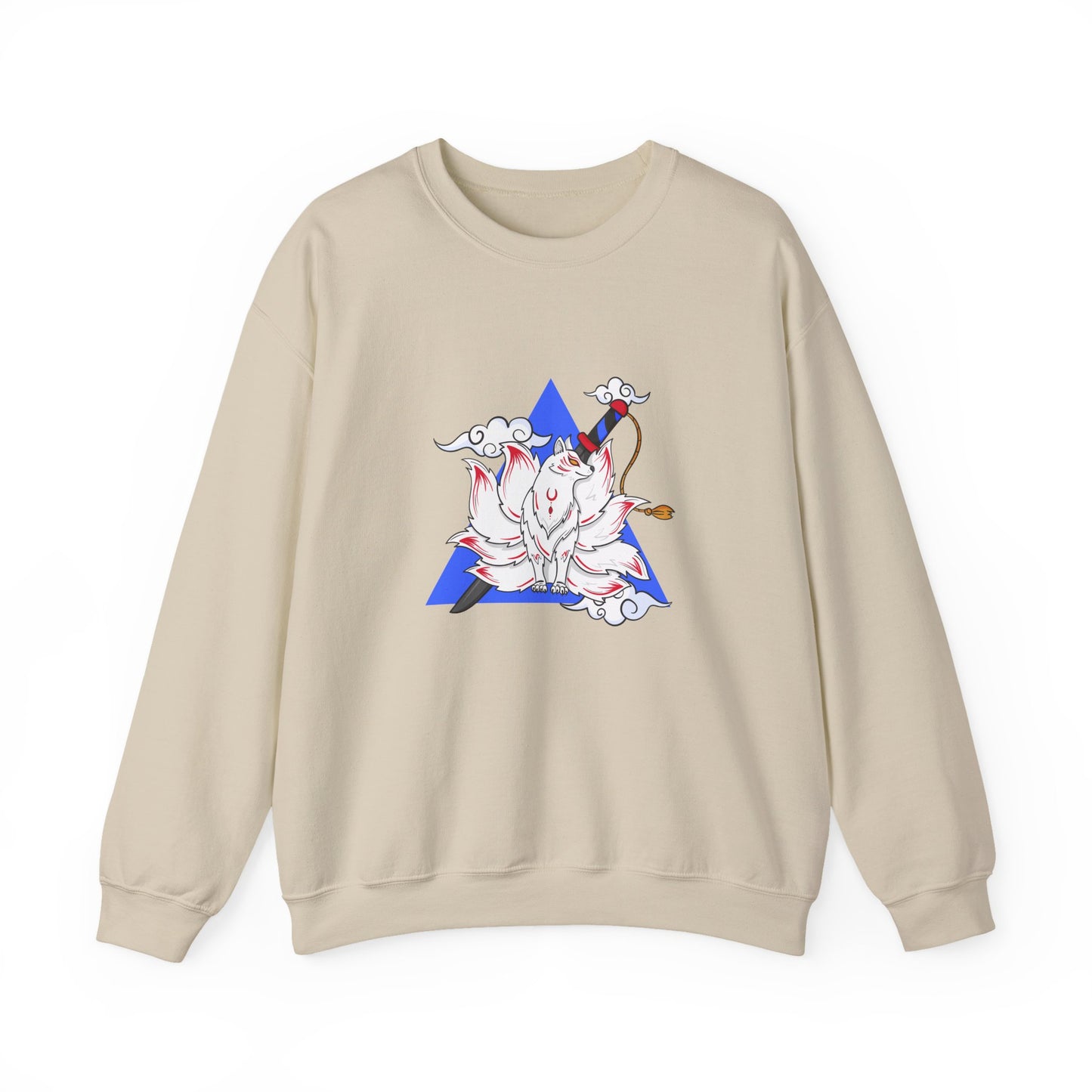 Anime Fox Spirit Unisex Crewneck Sweatshirt