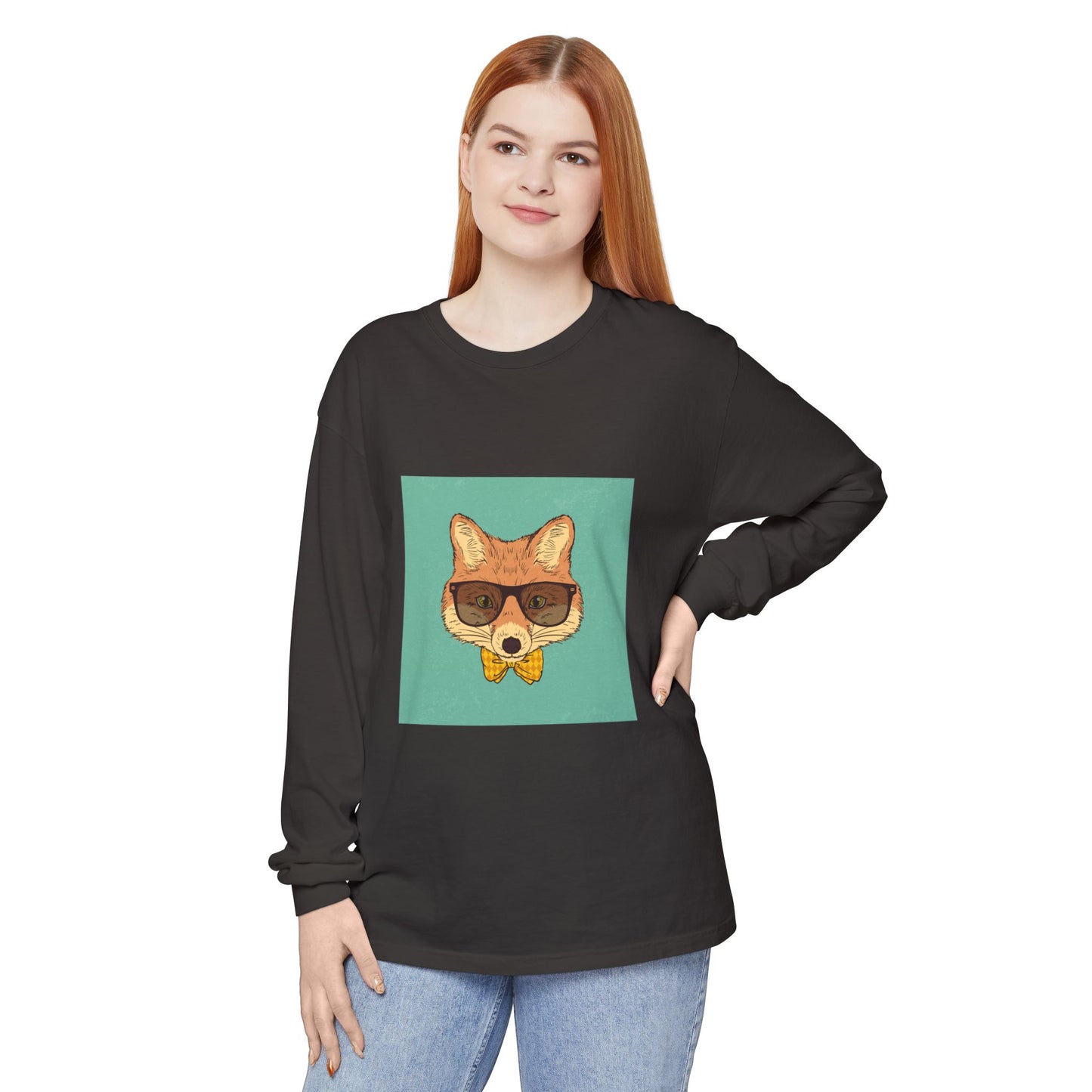 Unisex Garment-dyed Long Sleeve T-Shirt