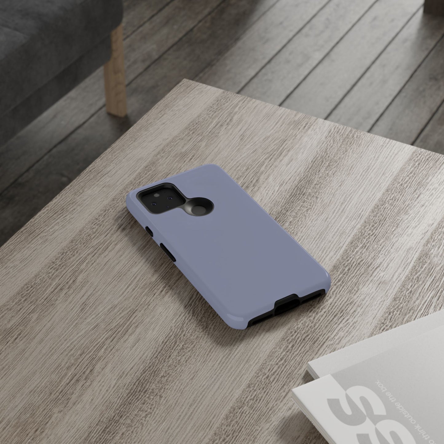 Blue phone case