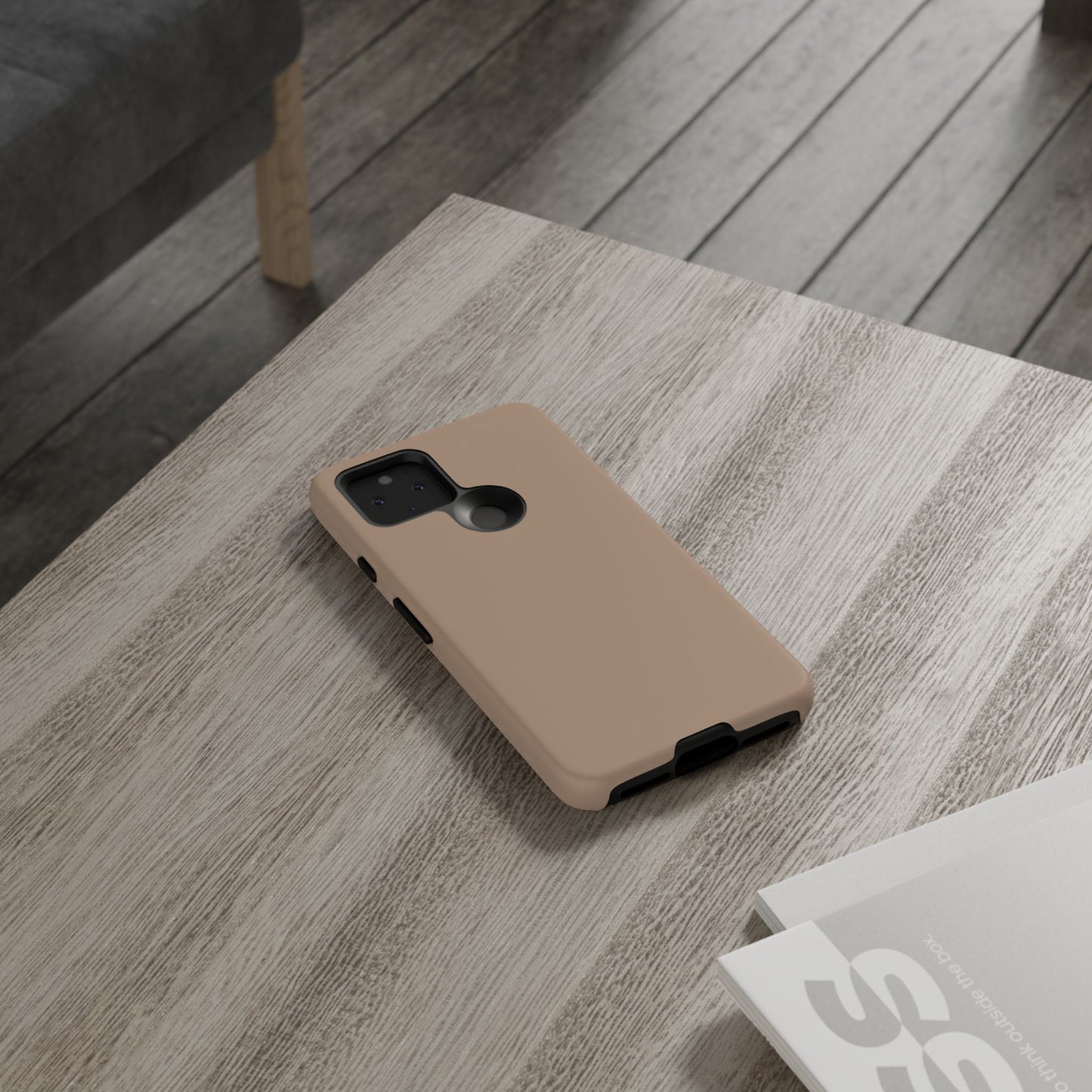Beige Tough Phone Case