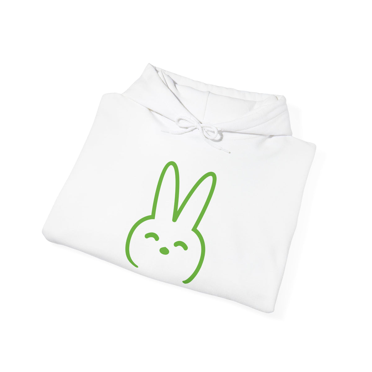 Minimalist Bunny Outline Unisex Heavy Blend Hoodie