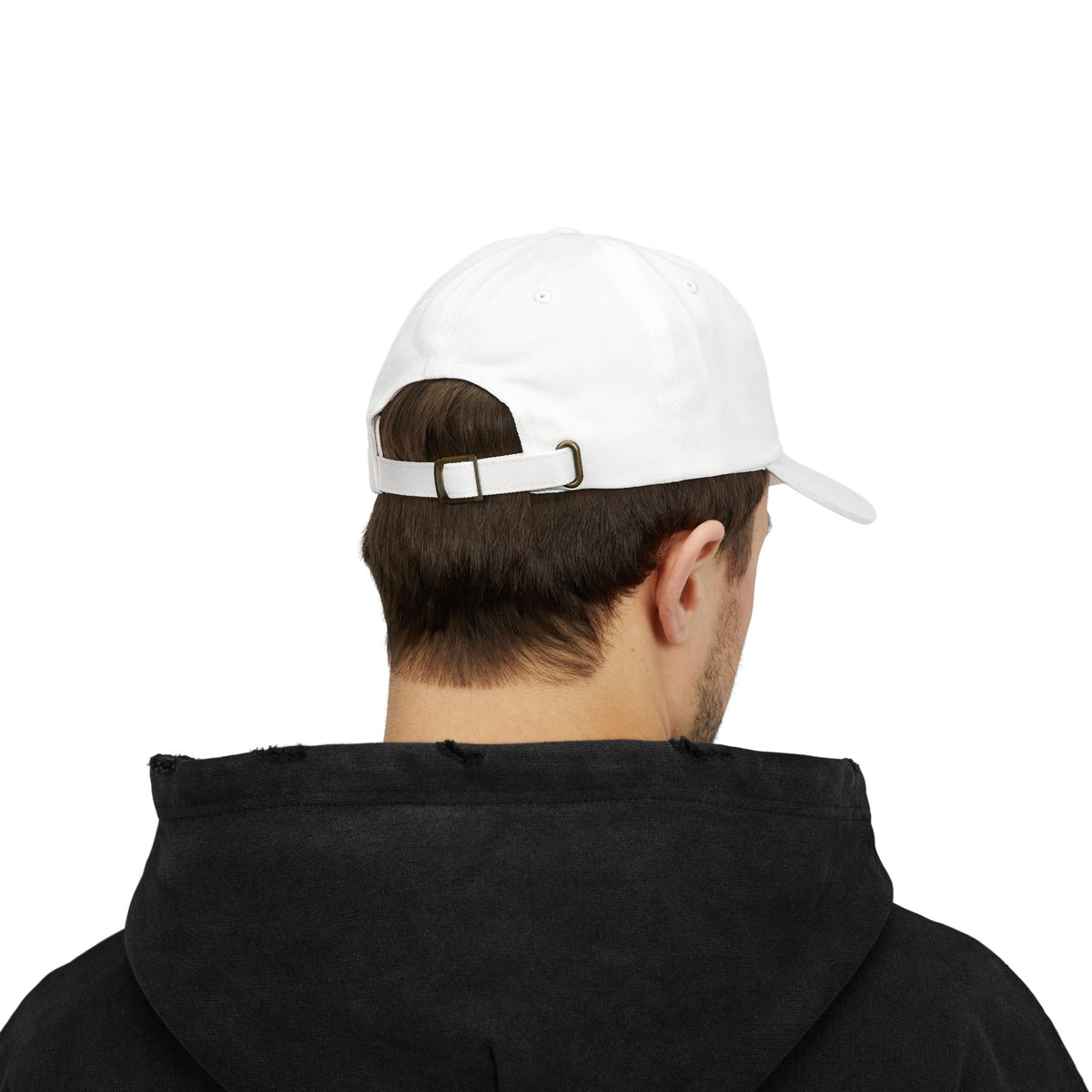 Unisex Casual Beige Cap with Artistic Star Design