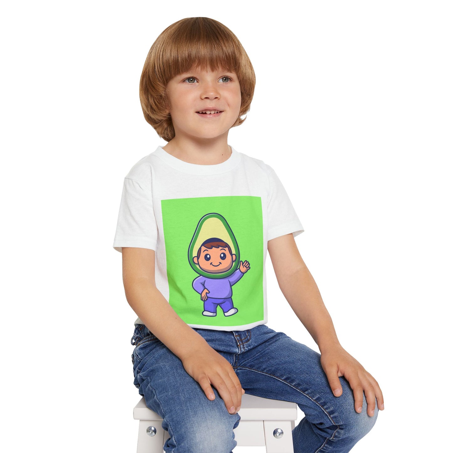 Heavy Cotton Toddler Print T-shirt