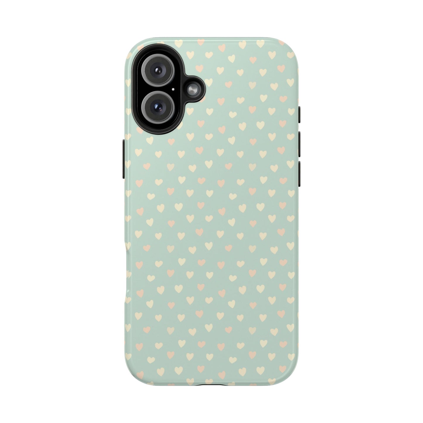 Phone Case With Heart Pattern