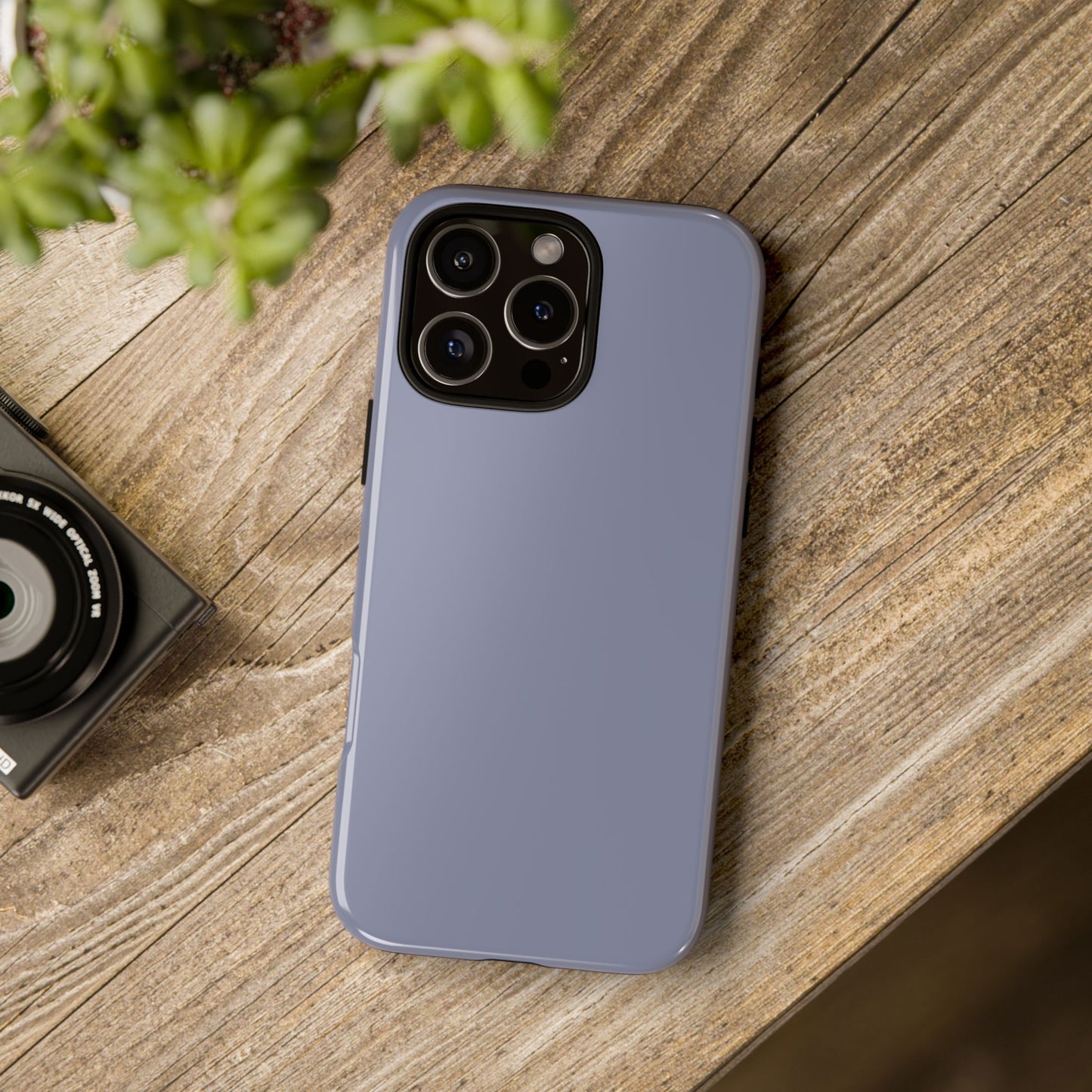 Blue phone case