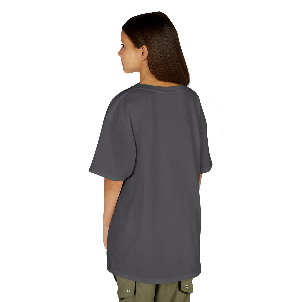 Sleeping Sheep Print Kids Heavy Cotton T-Shirt