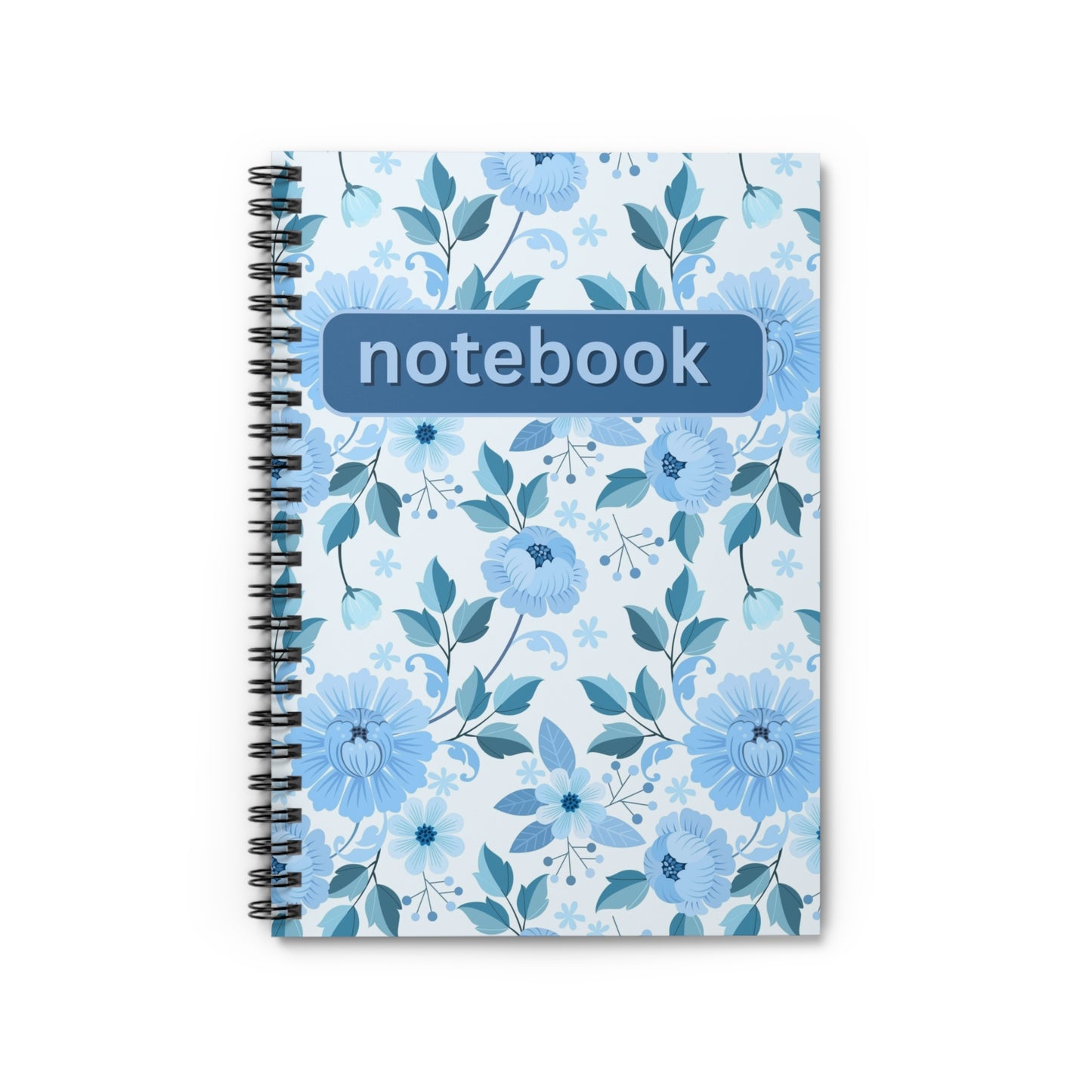 Floral Spiral Notebook for Notes & Journaling