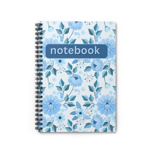 Floral Spiral Notebook for Notes & Journaling