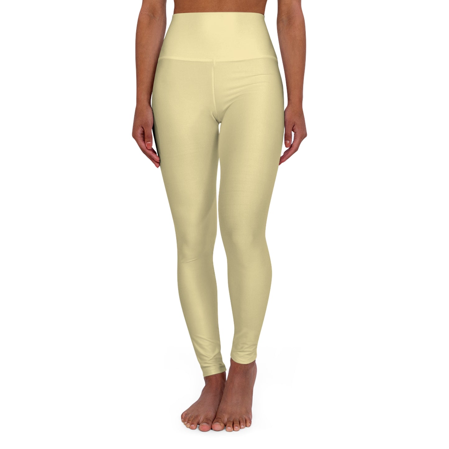 Light yellow leggings For Women